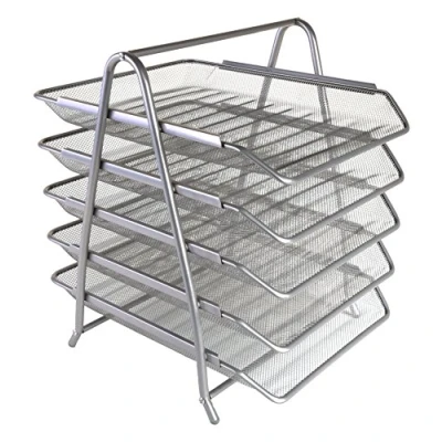 Afbeelding van OSCO Mesh 5 Tier Tray Zilver
