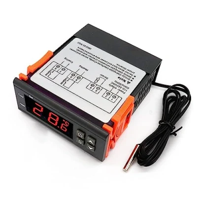 Afbeelding van RUIZHI 110 220v Digitale Thermostaat 10A Relais Temperatuurregelaar met Sensor 50 ℃ 99 Temperature Controller