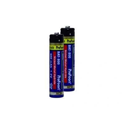 Afbeelding van Profoon Oplaadbare Batterijen AAA 800mAh BAT 800 2 stuks