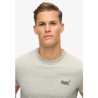 Afbeelding van Superdry Vintage LOGO Tshirt basic, Heren, Maat: XXL, Pumice stone marl