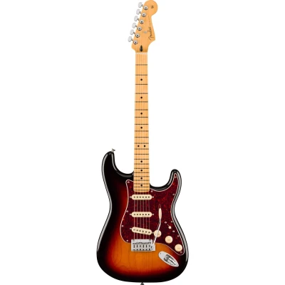 Afbeelding van Fender Player II Modified Stratocaster MN 3 Tone Sunburst ST Style elektrische gitaar