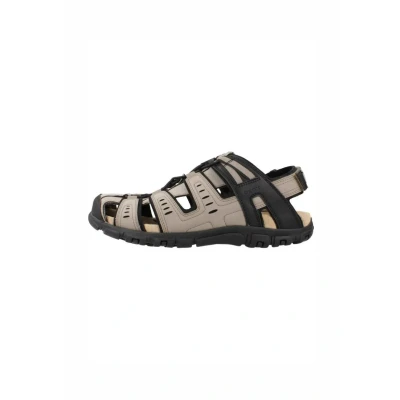 Afbeelding van Geox claro Outdoorsandalen, Heren, Maat: 46, Marron Kunststof