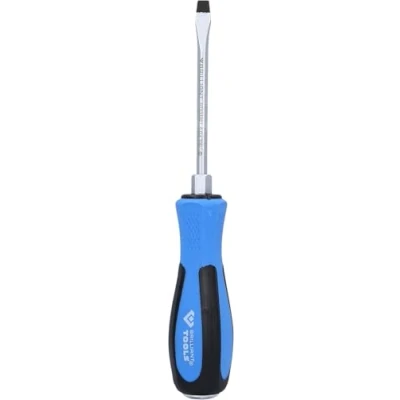 Afbeelding van BRILLIANT TOOLS BT031051 Schroevendraaier sleuf met slagkap, 6,0 x 100 mm [Powered by KS TOOLS]