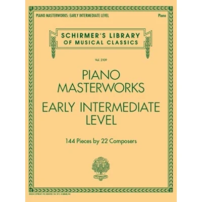 Afbeelding van Piano masterworks early intermediate level 144 pieces by 22 composers
