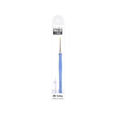 Afbeelding van Tulip No.0 Etimo Steel Soft Grip (1,75 mm) Haaknaald 1 eenheid