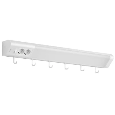 Afbeelding van Oktaplex Talin inbouwlamp met stopcontact 76 cm keuken 230 V LED keukenlamp warm wit 3000 Kelvin 1635 lumen 14,8 W schakelaar