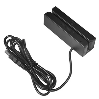 Afbeelding van Nikou MSR580 USB creditcardlezer 1 pack 3 tracks Mini Mag Hi Co Swiper creditcardlezer, magneetstrip creditcard Swipe reader