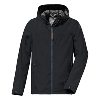 Afbeelding van G.I.G.A. DX Men&#039;s Softshelljack/outdoorjack met capuchon GS 9 MN SFTSHLL JCKT, dark navy, M, 38213 000