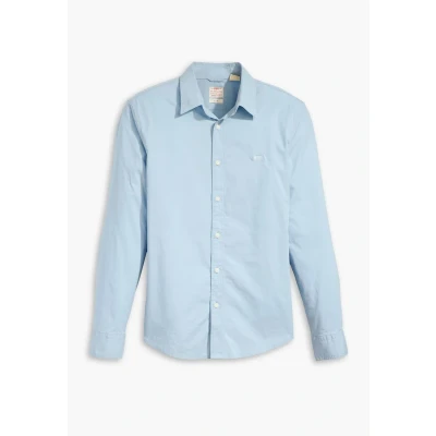 Afbeelding van Levi&#039;s Battery Overhemd, Heren, Maat: Medium, Soft chambray blue