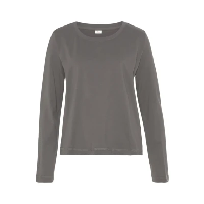 Afbeelding van s.Oliver Pyjamashirt, Dames, Maat: 44/46, Anthrazit