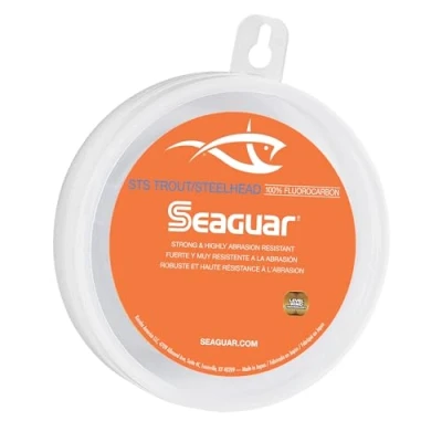 Afbeelding van Seaguar STS Trout/Steelhead 100% Fluorocarbon Vislijn 12LB, 100yds Break Strength/Lengte 12STS100