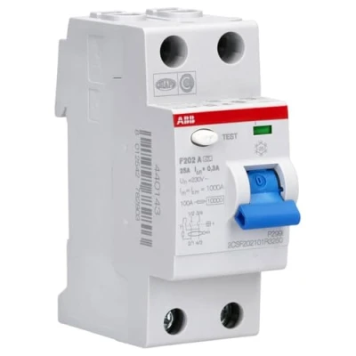 Afbeelding van Abb aardlekschakelaar 2p 25 a 300ma f 202 0 3 2csf202101r3250