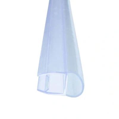 Afbeelding van Bagnoxx Doucheafdichting, holkamerprofiel, deurafdichting transparant 100cm, für 8mm Glasstärke