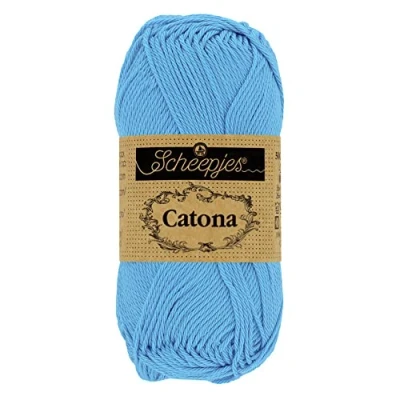 Afbeelding van Scheepjes Catona 10gr 384 Powder Blue