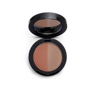 Afbeelding van Makeup Revolution, Wenkbrauwpoeder, Duo Wenkbrauwpoeder Auburn