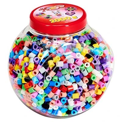 Afbeelding van HAMA Maxi 2,000pcs stackable red bucket (8588)