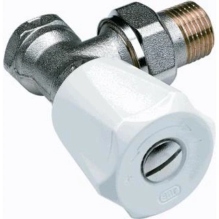Afbeelding van SAR Radiatorafsluiter 1 pijps systeem 1/2 haaks 418G