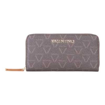 Afbeelding van VALENTINO Portemonnee Lady Re Zip Around Wallet Moro / Cuoio Bruine