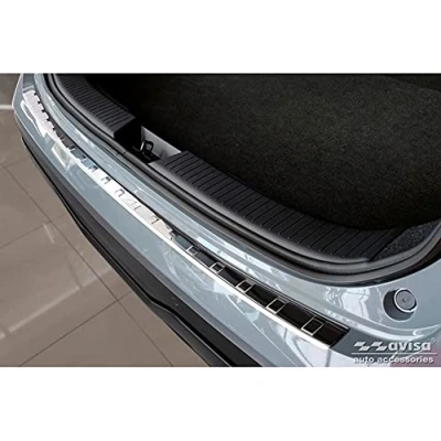 Afbeelding van Avisa RVS Achterbumperprotector voor Nissan Qashqai III 2021 &#039;Ribs&#039;