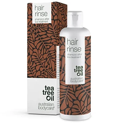 Afbeelding van Australian Bodycare Hair Rinse 250ml Nabehandelingshampoo tegen hoofdluis Tea Tree Olie Behandelingsshampoo met 100% Pure