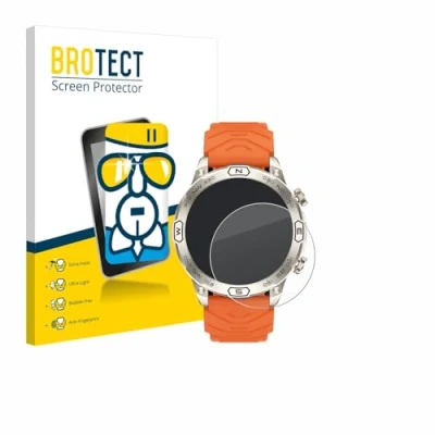 Afbeelding van BROTECT Screenprotector voor Bytelike Smartwatch 1.43&quot; Folie Beschermfolie Beschermglas transparant