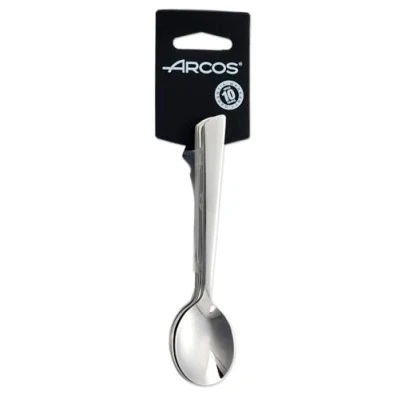 Afbeelding van Arcos Serie Toscana Koffielepel Set (6 lepels) Monoblock uit één stuk RVS 18/10 en 5.5 inch Zilverkleur