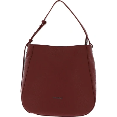 Afbeelding van COCCINELLE Leren Schoudertas Lea Elk Large Shoulderbag Cinnamon Bruine