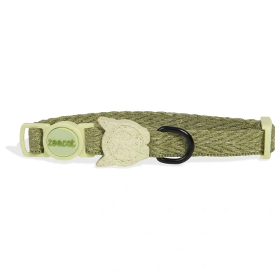Afbeelding van Zee.Dog Moss Halsband Kat Kattenhalsband