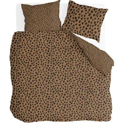 Afbeelding van Dekbedovertrekken Byrklund Go Wild Cognac Katoen 200 x / 220 cm 2 Persoons