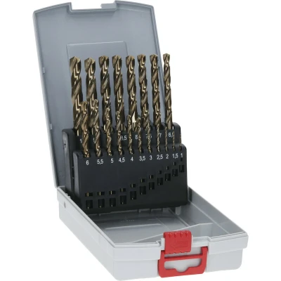 Afbeelding van Bosch Metaalborenset Pro HSS Co 19 delig diameter 1 10mm
