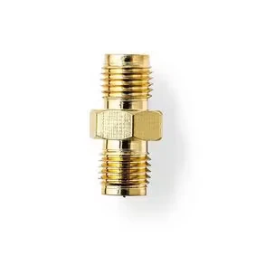 Afbeelding van RP SMA adapter (v/v) Nedis (Verguld, 2 stuks)