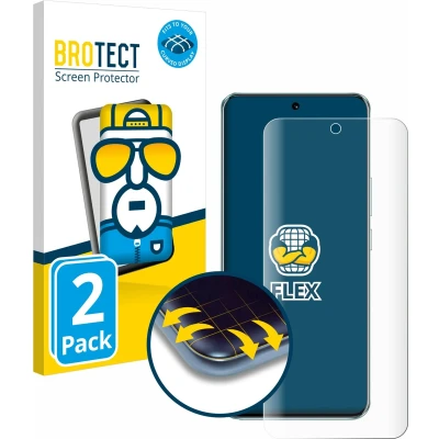 Afbeelding van 2x BROTECT Flex Full Cover Screenprotector voor Honor 90