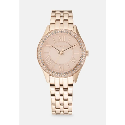 Afbeelding van Michael Kors dames Harlowe horloge MK4845 in de kleur Roségoud