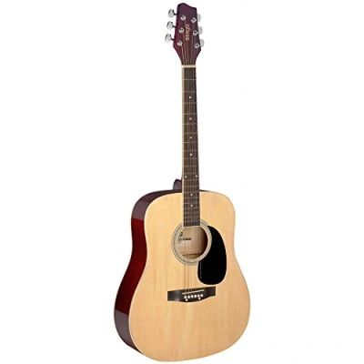 Afbeelding van Stagg SA20D NAT Dreadnought Akoestische Gitaar Natuurlijk Bruin