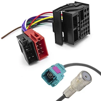 Afbeelding van Radio antenne adapter auto ISO kabel Quadlock MOST Plug