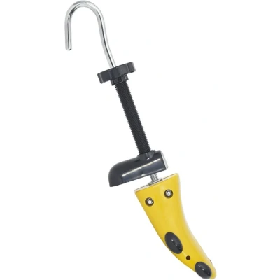 Afbeelding van vidaXL Schoenspanners met schoenlepel EU 37 41 kunststof geel