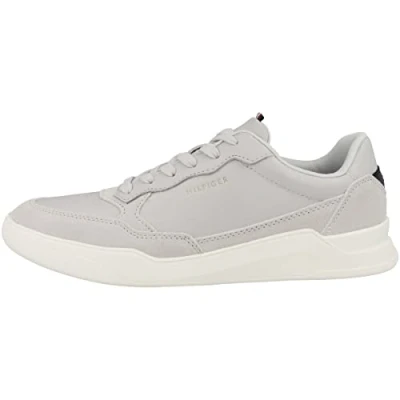Afbeelding van Tommy Hilfiger Elevated Cupsole Sneakers laag, Heren, Maat: 44, Light cast Leer