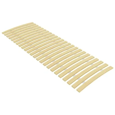 Afbeelding van vidaXL Lattenbodem met 24 latten 70x200 cm, bedbodem, bedframe, houten lattenbodem, lat bodem, bedonderkant, bed bedbodems, bodems