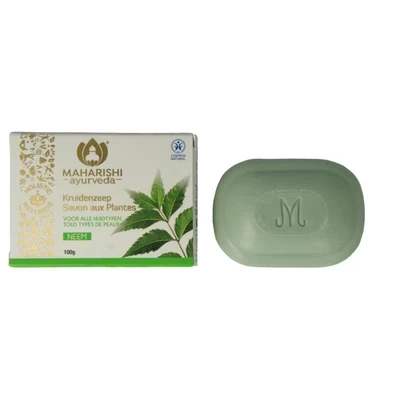 Afbeelding van Maharishi Ayurv Neem kruidenzeep 100 g