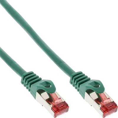 Afbeelding van InLine® Patchkabel, S STP/PiMF, Cat. 6, groen, 10m