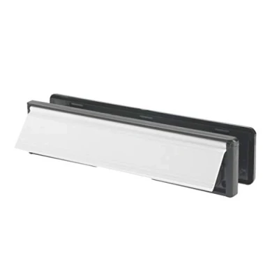 Afbeelding van Yale YLP44 06/03 CP Letterplate/Brievenbus, 300 mm, Geschikt voor 38 78 mm Deuren, Wit Afwerking