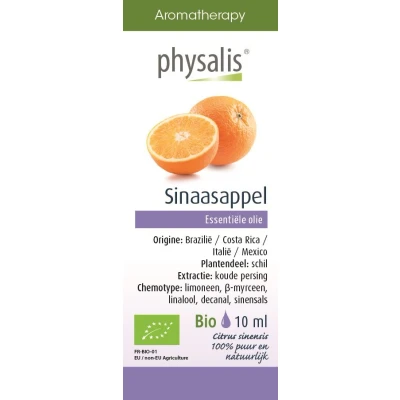 Afbeelding van Physalis Aromatherapy Sinaasappel 10ML
