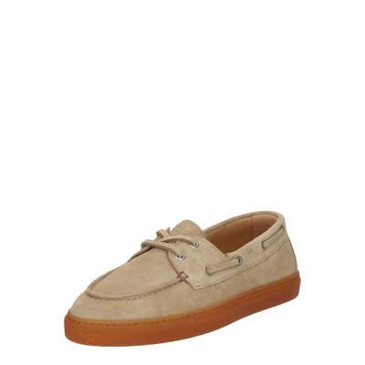 Afbeelding van Copenhagen dames bootschoen CPH160 beige suède