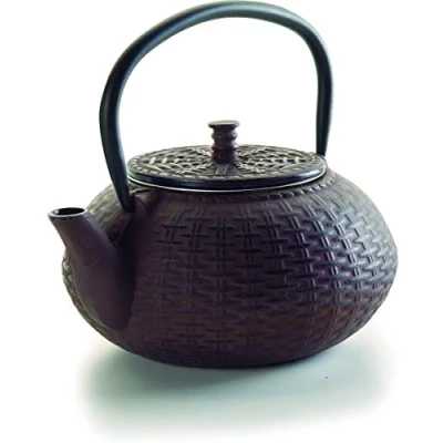 Afbeelding van Lacor Theepot zwart gietijzer smelten 0,8 l, gietijzer, 27 x 25 24 cm