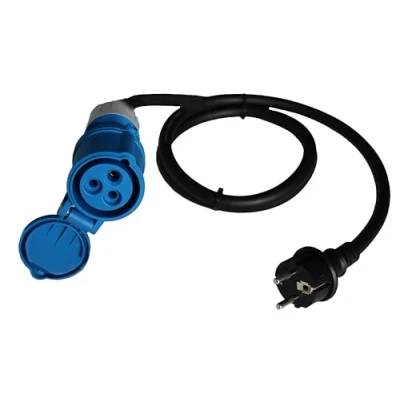 Afbeelding van AS Schwabe Caravan CEE adapter stekker naar koppeling 16A 230V