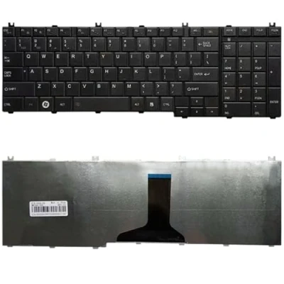 Afbeelding van Laptop vervangende toetsenbord US Version Keyboard voor Toshiba Satellite L670 L670D L675 L675D C660 C660D C655 L655 L655D C650 C650D L650 C670 L750 L750D