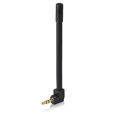 Afbeelding van Bingfu Mini FM Antenna with 3.5mm Plug Connector for Mobile Cell Phone Radio Bose Wave Music System Indoor Sound Bluetooth Stereo Receiver AV Audio Vedio Home Theater HD Tuner