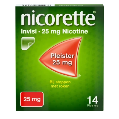 Afbeelding van Nicorette Invisi Patch Pleisters 25mg
