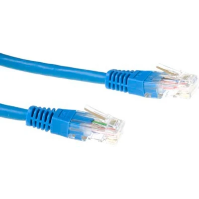 Afbeelding van ACT IB9602 LSZH U/UTP CAT6 Patchkabel Blauw 2 meter