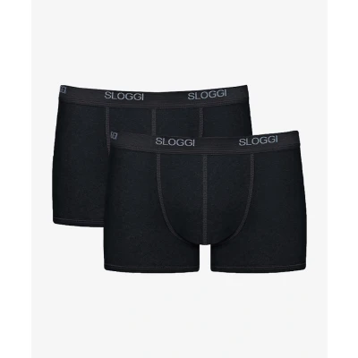Afbeelding van Sloggi Herenslips 2P Men GO Smooth Shorts Marine/Blauw Small Heren